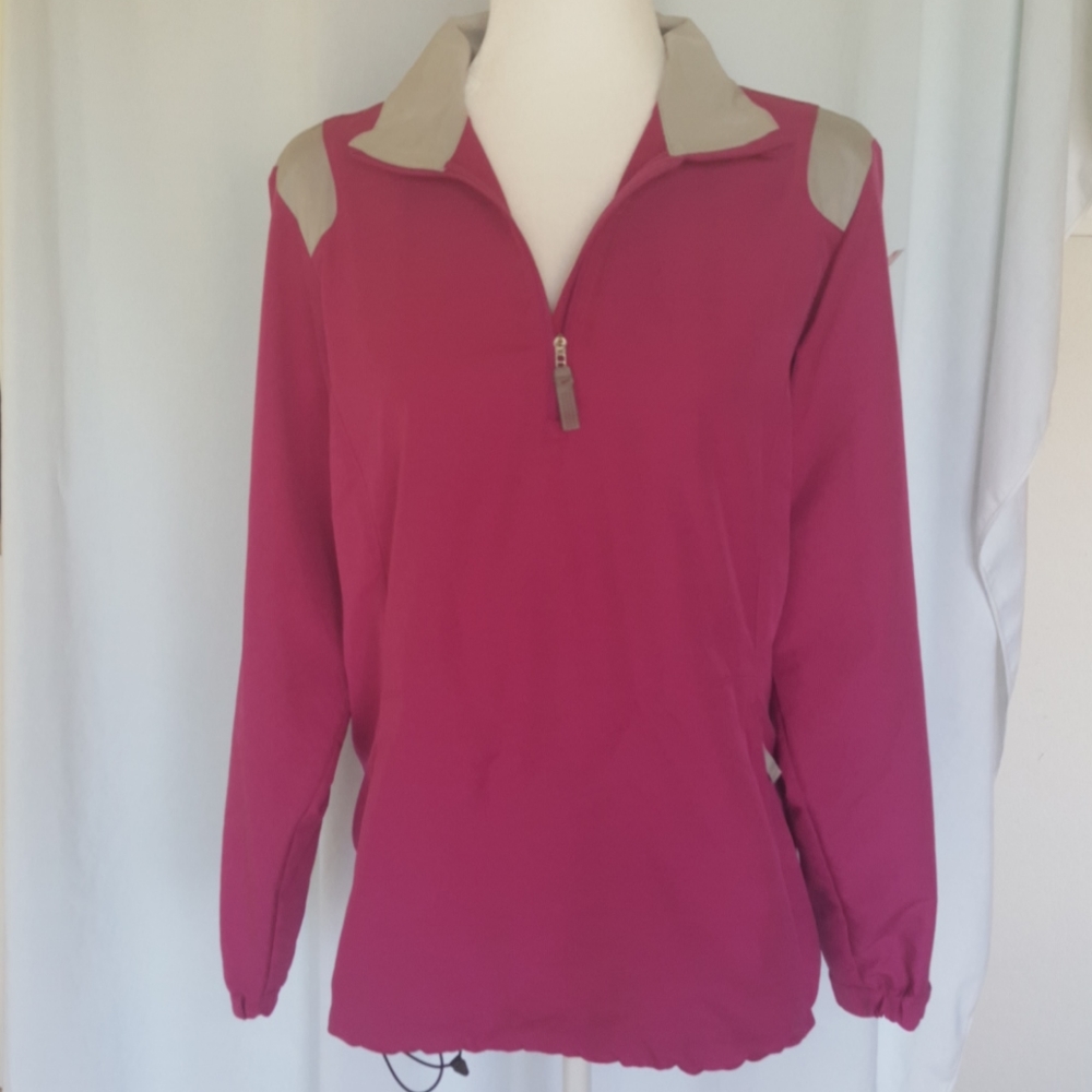 Nike golf rain jacket 1/4 zip windbreaker